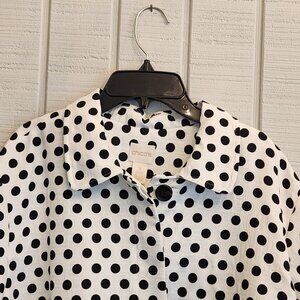 Chico's Dot Jacquard Jacket